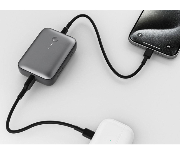 Aukey Powerbank Spark Mini 10000mAh 22.5W szary - 1471910 - zdjęcie 2